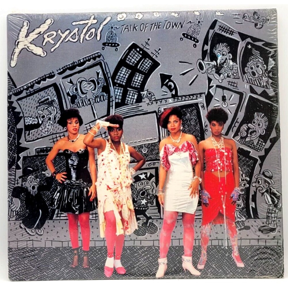 KRYSTOL - TALK OF THE‎ TOWN - SOUL LP RECORD EMI IN SHRINK